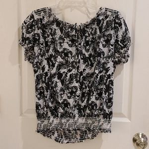 Faded Glory Floral Top